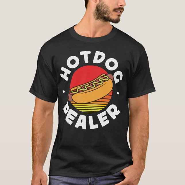Camiseta Dog caliente Dog Dealer Retro (Anverso)