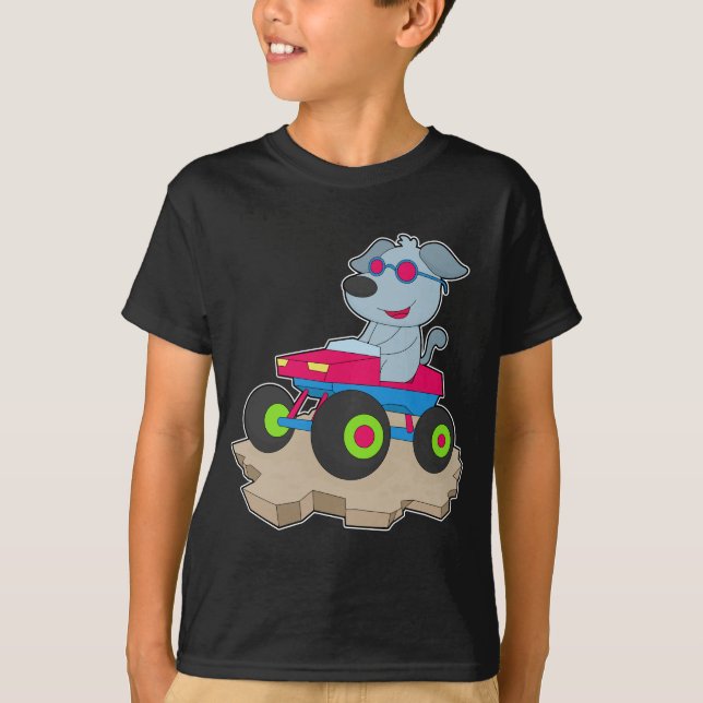 Camiseta Dog Car (Anverso)