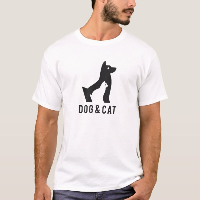 Camiseta Dog & Cat (Anverso)