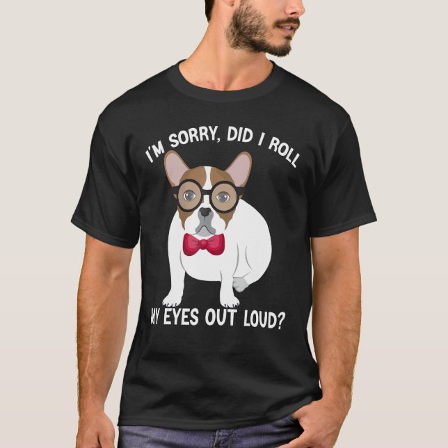 Camiseta Dog Cat Kitten Did I Roll My Eyes Out Loud groovy  (Anverso)