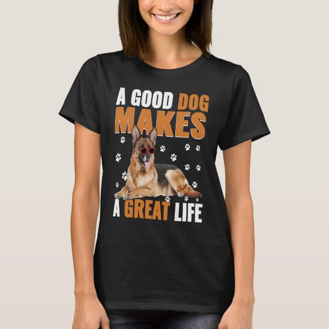 Camiseta Dog  Crazy Humor  Plus Size Graphic (Anverso)