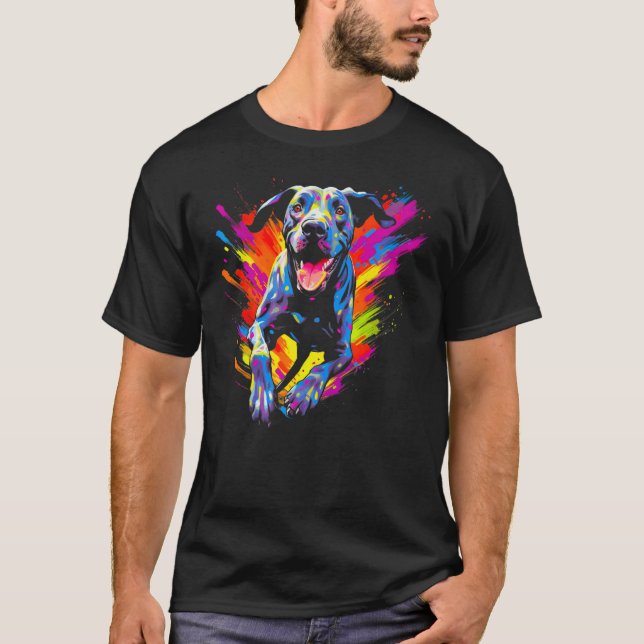 Camiseta Dog Cute Great Dane (Anverso)