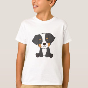 Camiseta Dog Cute Puppy Bernese Mountain Cute