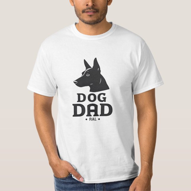 Camiseta Dog Dad Gifts for Him – Funny & Custom Gea (Anverso)