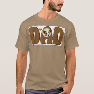 Camiseta Dog Dad O Cardigan Welsh Corgi