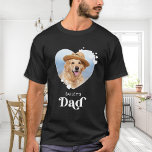 Camiseta Dog DAD personaliza a Dog Lover Cute Heart Mascota<br><div class="desc">Papá perro... Sorprenda a su papá perro favorito este Día del Padre, a sus Navidades o su cumpleaños con esta camiseta de fotos de un personalizado super lindo mascota. Personalizar esta camisa de papá perro con las fotos favoritas de tu perro, y nombre. ¡Esta camisa de papá de perro es...</div>
