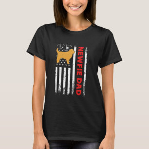 Camiseta Dog Daddy NEWFIE DAD America Dueño de Terranova 1