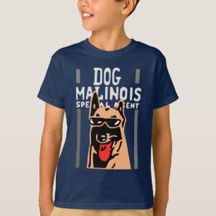 Camiseta dog de Malinas especial agente