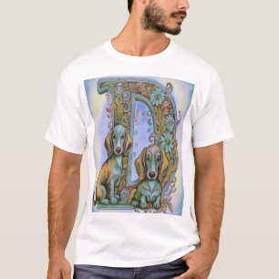 Camiseta Dog Dog Alfabet