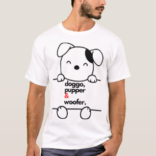 Camiseta Dog Doggo Pupto y Woofer T-Shirt