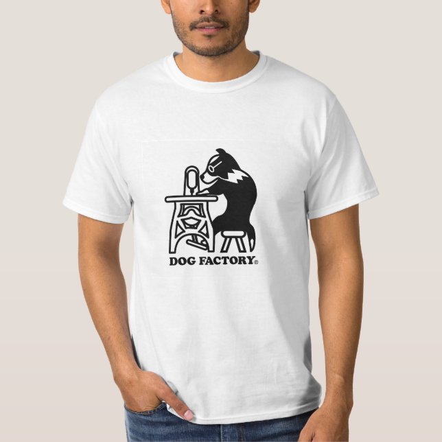 CAMISETA DOG FACTORY オリジナルロゴ Tシャツ (Anverso)