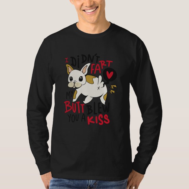 Camiseta Dog Fart Kiss  1 (Anverso)