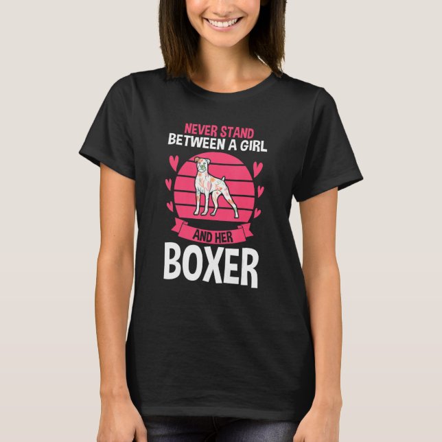 Camiseta Dog German Boxer (Anverso)