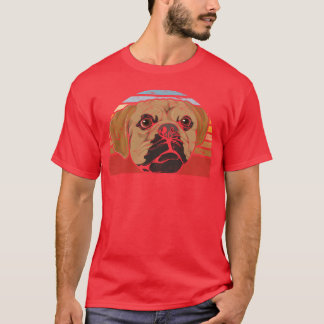 Camiseta Dog Gig Perro Lover Retro Puggle retro retro