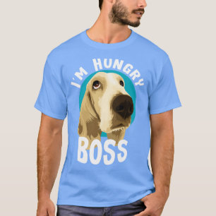Camiseta Dog Golden Retriever Im Hungry Boss