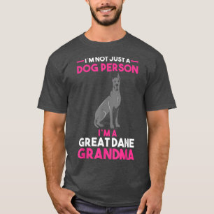 Camiseta Dog Grandmother Great Dane Grandma 