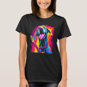 Camiseta Dog Great Dane Guitar