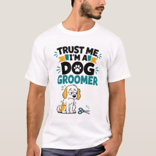 Camiseta Dog Groomer Humor T-Shirt