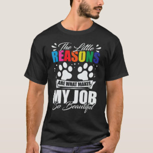 Camiseta Dog Guarderías para niños Doggie Daycare Worker Se