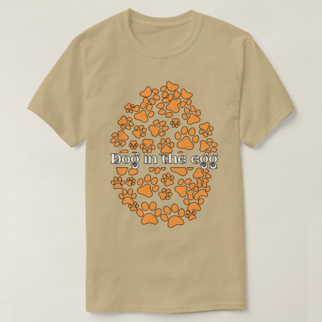 Camiseta Dog in the egg20 (Diseño del anverso)