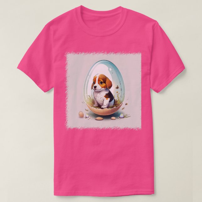 Camiseta Dog in the egg 163 (Diseño del anverso)