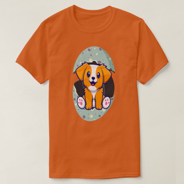 Camiseta dog in the egg 236 (Diseño del anverso)