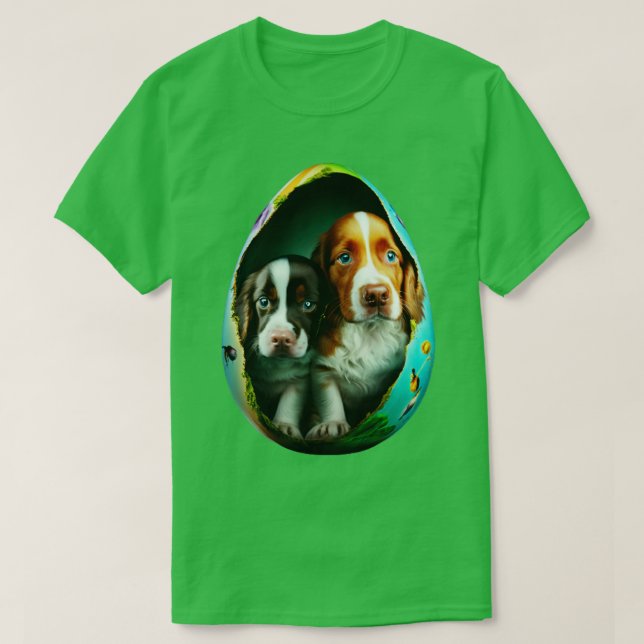 Camiseta Dog In The Egg 275 (Diseño del anverso)