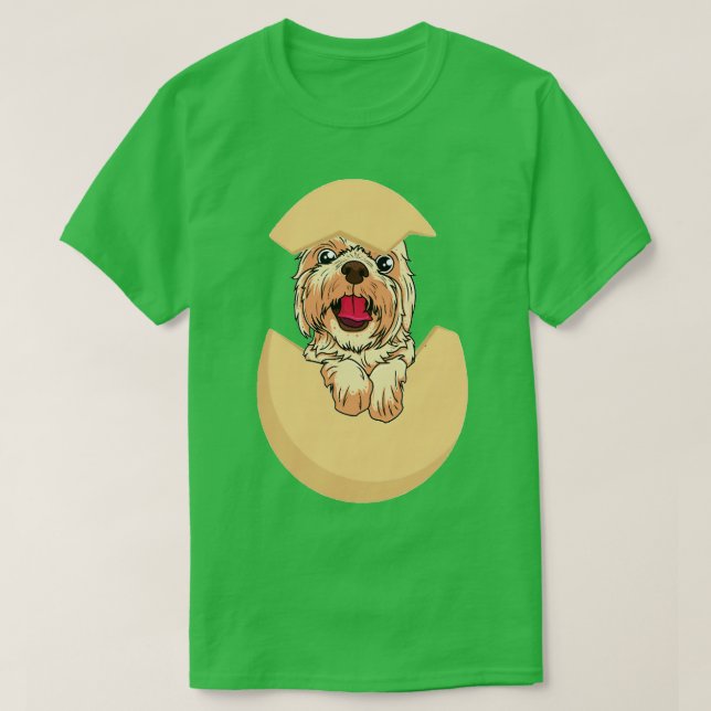 Camiseta Dog In The Egg 306 (Diseño del anverso)