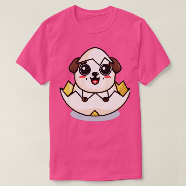 Camiseta Dog in the egg 315 (Diseño del anverso)