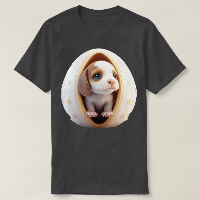 Camiseta Dog In The Egg No5 (Diseño del anverso)