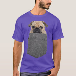 Camiseta Dog in Your Pocket T Pug 