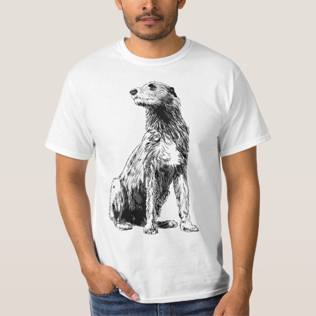 Camiseta Dog Irish Wolfhound (Anverso)