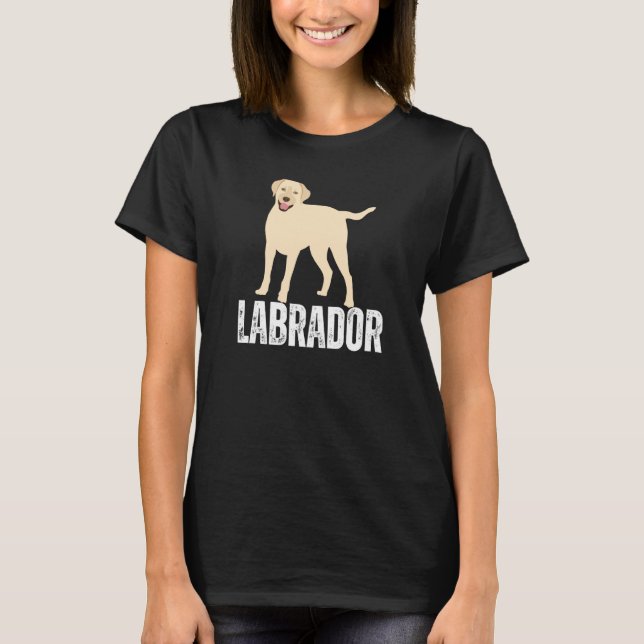 Camiseta Dog Labrador Retriever For Women's Lab Dog Men's   (Anverso)