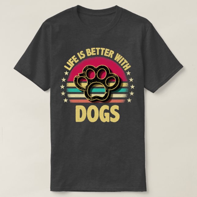 Camiseta Dog lover (Diseño del anverso)