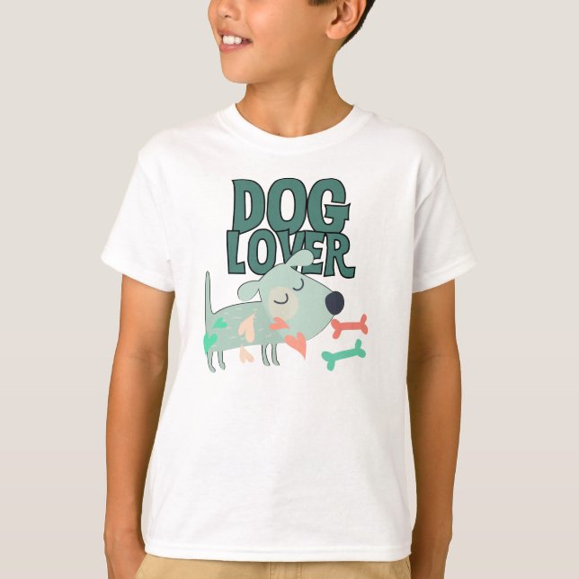 Camiseta Dog Lover (Anverso)