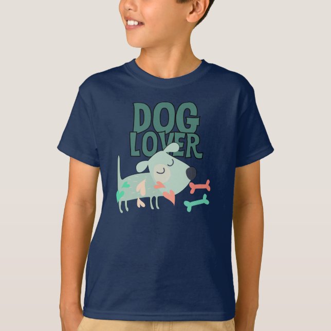 Camiseta Dog Lover (Anverso)