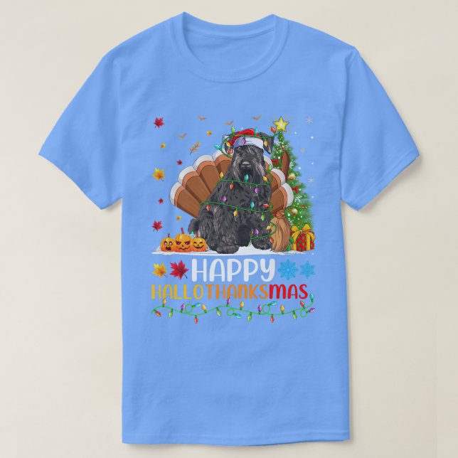 Camiseta Dog Lover Funny Happy Miniature Schnauzer Dog Hell (Diseño del anverso)