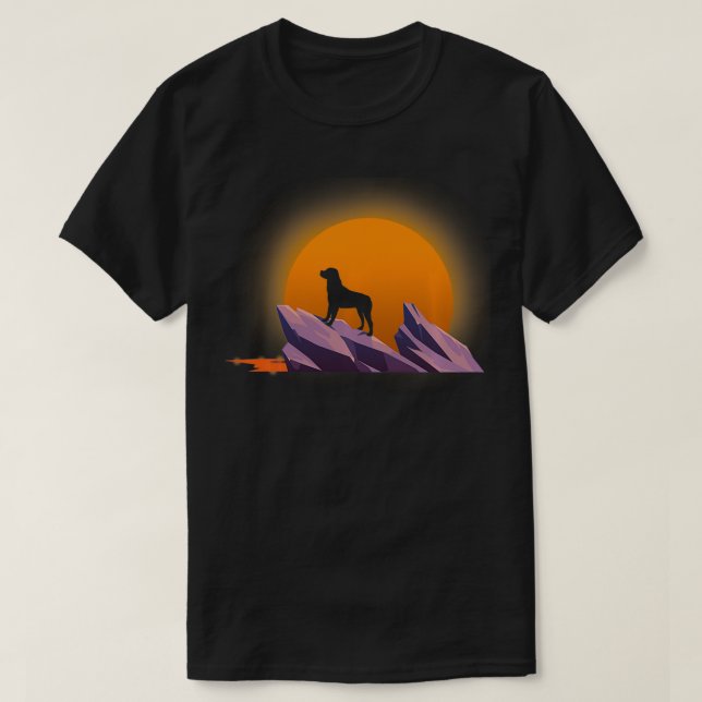 Camiseta Dog Lover Gift Idea Rottweiler Pullover  (Diseño del anverso)