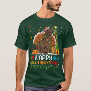 Camiseta Dog Lover Gracioso Feliz Perro en Terranova Hola G