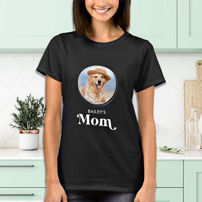 Camiseta Dog Lover MOM Personalizado Mascota de Cachorros (Subido por el creador)