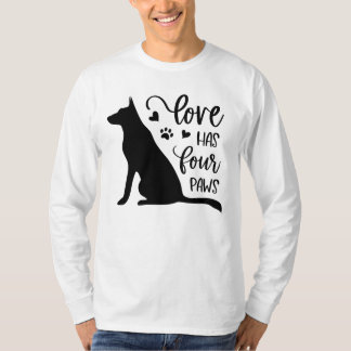 Camiseta Dog Lover Quote basic long sleeve t-shirt
