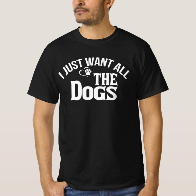 Camiseta dog lover shirt (Anverso)