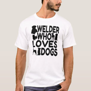 Camiseta Dog Lover Welder