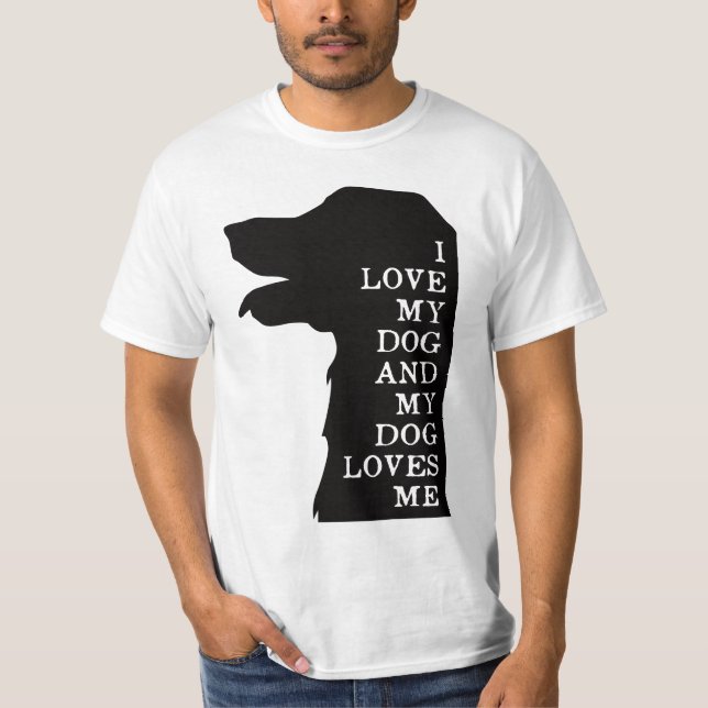 Camiseta Dog lovers quote (Anverso)