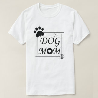 Camiseta Dog Mama, Camiseta Dog Mom, Amante de los