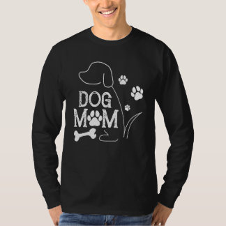 Camiseta Dog Mom Dog Saying Dog Owner Frauen Ladies