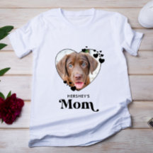Dog MOM Personalized Heart Dog Lover Pet Photo
