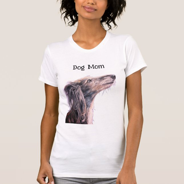 Camiseta Dog Mom T Shirt (Anverso)