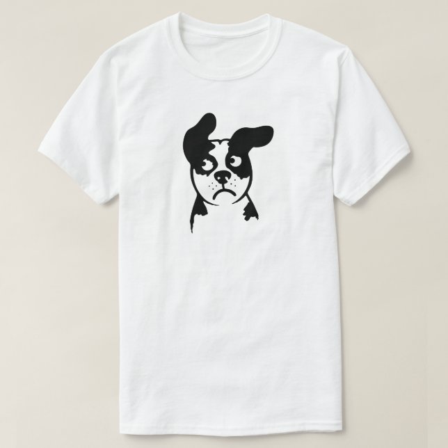 Camiseta Dog Mood Facial Expressions (Diseño del anverso)