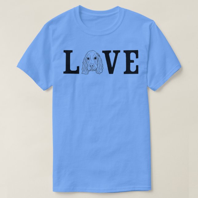 Camiseta Dog Owner Love Cocker Spaniel  (Diseño del anverso)